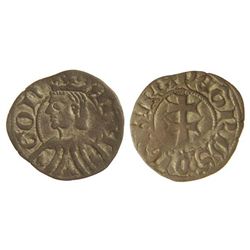 Dinero. - PERE III. - ARAGÓN. - Rev.: Cruz patriarcal. Cru.VS-463. MBC+. - -