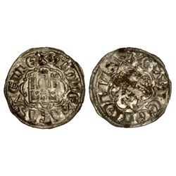 Novén. - ALFONSO X. - CUENCA. - Anv.: Cuenco bajo el castillo. FAB-266.1. (MBC+). - -
