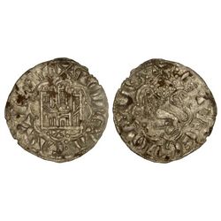 Novén. - ALFONSO X. - TOLEDO. - Anv.: T bajo el castillo. FAB-271. MBC+. - -