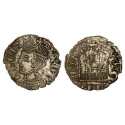 Cornado. - ALFONSO XI. - BURGOS. - Rev.: B-*. (Leves roturas en canto). FAB-335.1 var. final leyenda