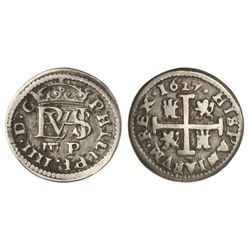 1/2 Real. - 1627. - SEGOVIA. - P. - Acueducto de dos arcos. Cal-1195. MBC/MBC-. - -