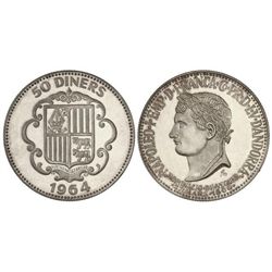 50 Diners. - 1964. - NAPOLEÓN I. - AR. (Pequeñas rayitas). X-M5. PROOF. - -