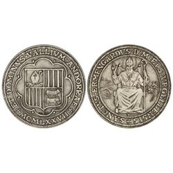 Medalla. - 1977. - SANT ERMENGOL. - AR. Ø 40 mm. Tirada: 5.000 piezas. Con certificado. SC. - -