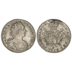 1/4 Ducatón. - 1752-R. - MARÍA TERESA. - PAISES BAJOS AUSTRIACOS. - AR. KM-6. MBC-/MBC. - -
