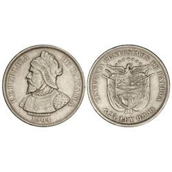 50 Céntimos. - 1904. - AR. (Golpecitos). KM-5. MBC. - -