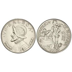 1 Balboa. - 1931. - AR. Vasco Núñez de Balboa. (Pequeños golpecitos). KM-13. MBC+. - -
