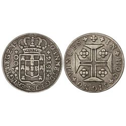 400 Reis. - 1814. - PRÍNCIPE JUAN. - AR. Pátina. KM-331. MBC+. - -