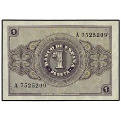 1 Peseta. - 28 Febrero 1938. - Serie A. Ed-D28a. SC. - -