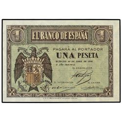 1 Peseta. - 30 Abril 1938. - Serie N. Ed-D29b. SC. - -