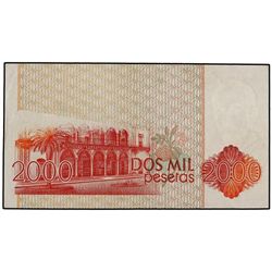 2.000 Pesetas. - 12 Octubre 1980. - - Juan Ramón Jiménez. Serie Q. ERROR: Falta de impresión en part