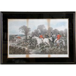 J. F. Herring, Breaking Cover, Lithograph