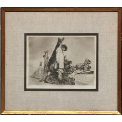 Francisco de Goya, Tampoco, Engraving