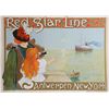 Image 1 : Henri Cassiers, Red Star Line, Poster