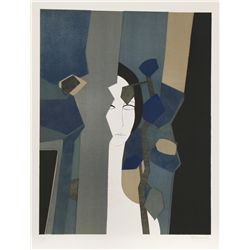 Andre Minaux, Amant from the Helene Portfolio, Lithograph