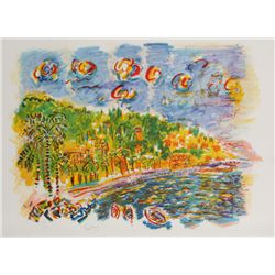 Wayne Ensrud, Santa Margherita, Lithograph