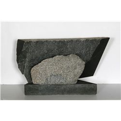 Dimitri Hadzi, Tiryns, Granite Sculpture