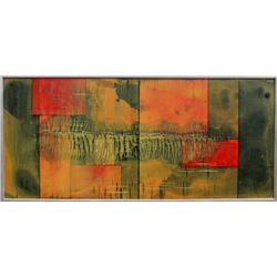 Michael Kessler, Liquid Earth #4, Acrylic Painting