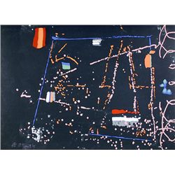 William Taggart, Black Spiral, Serigraph