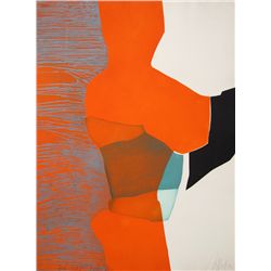 Gilou Brillant, Abstract Aquatint Etching with Carborundum