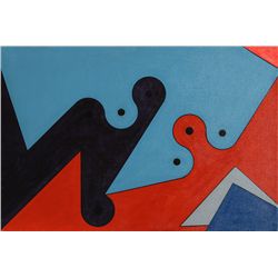 Jano, Abstract Geometric Painting