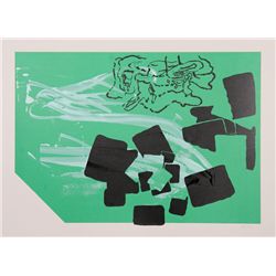 Stephen Davis, Abstract Mixed Media Painting