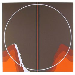 Thomas Benton, Earth series II Brown, Silkscreen
