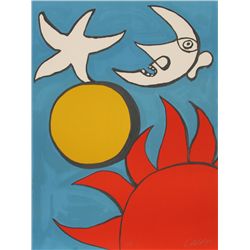 Alexander Calder, Potpourri en Ciel, Lithograph