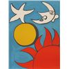 Image 1 : Alexander Calder, Potpourri en Ciel, Lithograph