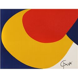 Alexander Calder, Flying Colors 4, Lithograph