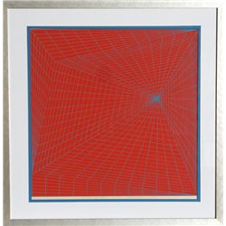 Roy Ahlgren, Lineate IV, Silkscreen