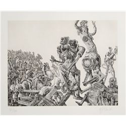 Hans Georg Rauch, Nothing is as it Seems, Etching with Aquatint