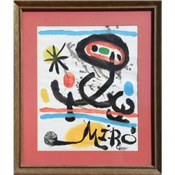 Joan Miro, Lithograph Poster