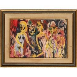 Modern Surrealist Watercolor