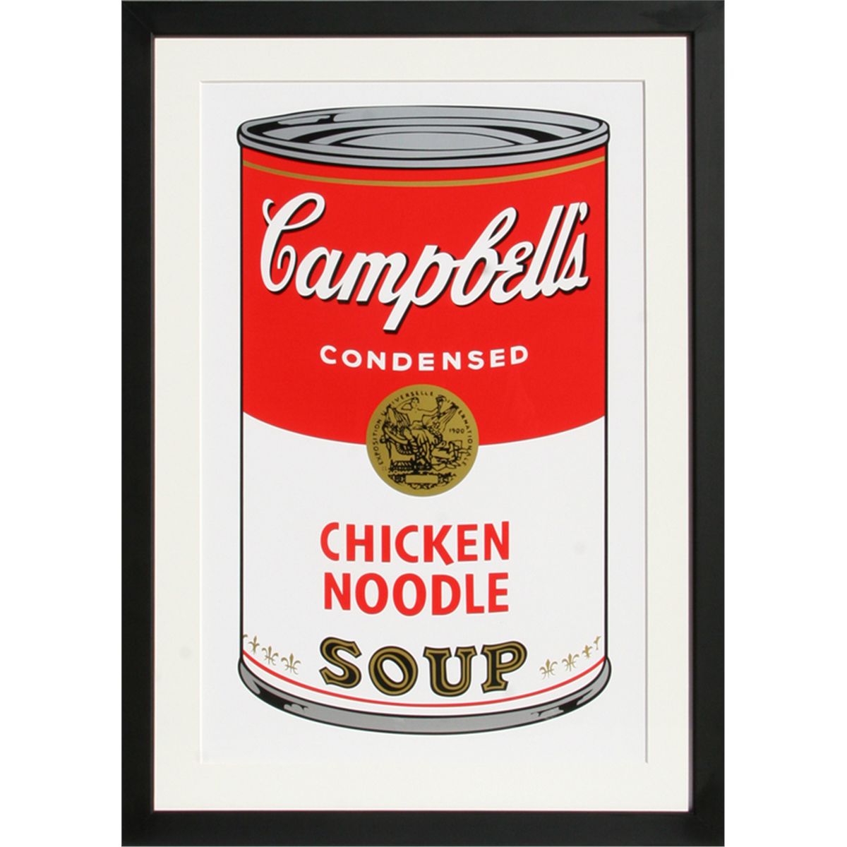 Andy Warhol, Campbell's Soup Can: Chicken Noodle, Serigraph