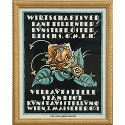 Franz Wacik, Wirtschaftsver, Lithograph Poster