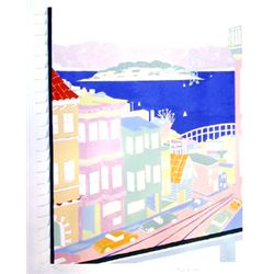Marion McClanahan, San Francisco, Lithograph