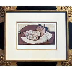 Georges Braque, Grenade et Pipe, Lithograph