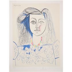 Pablo Picasso, Portrait de Femme, Lithograph