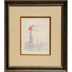 Pablo Picasso, Plate 11, Pochoir