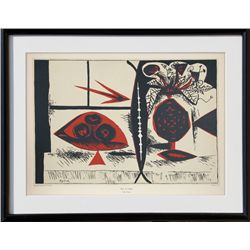 Pablo Picasso, Vase of Flowers, Serigraph Poster