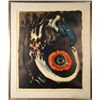 Image 1 : Michio Yoshihara, Red Flower, Lithograph