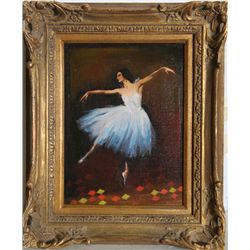 Sandu Liberman, Dancer II, Oil Painting