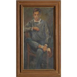 Maurice Stein, Portrait of Gary Drake, Oil Painting