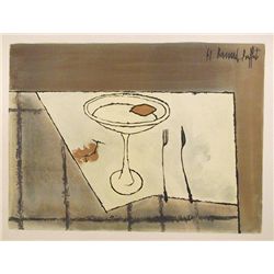 Bernard Buffet, Table Setting, Lithograph Poster