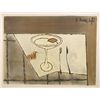 Image 1 : Bernard Buffet, Table Setting, Lithograph Poster