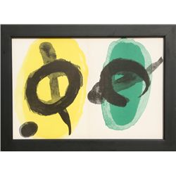 Joan Miro, from Derrier Le Mirroir 2, Lithograph