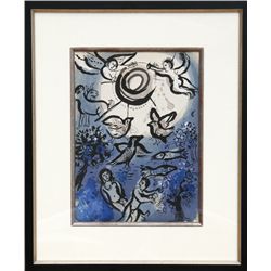 Marc Chagall, Creation, Lithograph