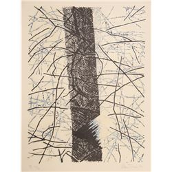 Alan Turner, Pine Cut Down, B, Lithograph
