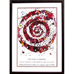 Sam Francis, Equality in Motion, Poster