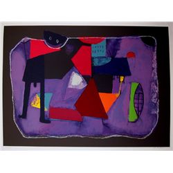 Remo Farruggio, Past and Present, Lithograph